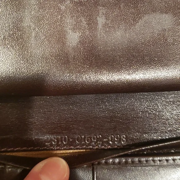 Authentic Fendi Zucca Pattern Trifold Compact Wallet ( 5inx3.5in) - Picture 8 of 8